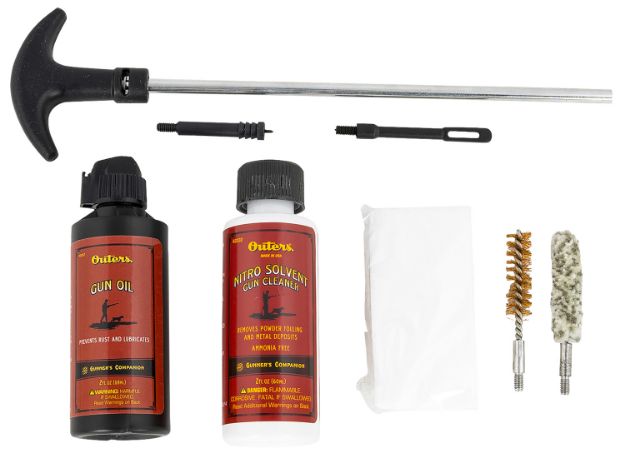 Picture of Outers 96416 Aluminum Rod Pistol Kit 38 / 357 Cal / 9mm Pistol (Clam Pack)