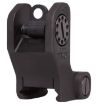 Picture of Troy Ind SSIGFRSROBT00 Rear Fixed BattleSight Round  Black Hardcoat Anodized for AR-15/AR-10