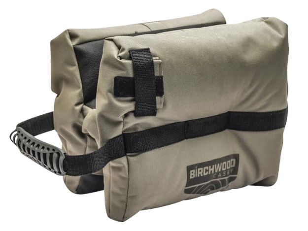 Picture of Birchwood Casey TSRB H-Bag Shooting Rest Unfilled Tan Polyester, Self-Tightening Grip, Non-Marring Surface, Integrated Carry Strap 12" L x 7" H x 1" W