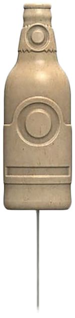 Picture of Birchwood Casey 3DSTBTL 3D Stake Target  Beige Bottle 6 Pack