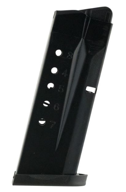 Picture of ProMag SMI26 Standard  7rd 9mm Luger Fits S&W M&P Shield Blued Steel