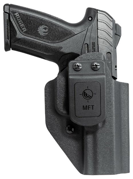 Picture of Mission First Tactical HRUSEC9AIWBABL Appendix Holster IWB/OWB Black Polymer Belt Clip Fits Ruger Security-9 Ambidextrous