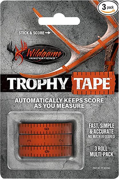 Picture of Wildgame Innovations WLD424 Trophy Tape  Orange 200" Long 3 Rolls Per Pack