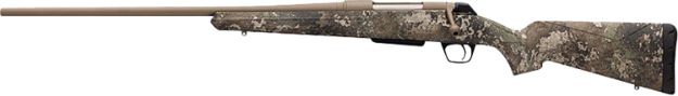 Picture of Winchester Repeating Arms 535782294 XPR Hunter Full Size 6.5 PRC 3+1 24" Flat Dark Earth Perma-Cote Sporter Barrel, Drilled & Tapped Steel Receiver, TrueTimber Strata Fixed Synthetic Stock, Left Hand