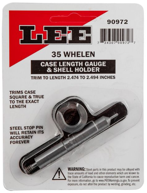 Picture of Lee Precision 90972 Case Length Gauge  35 Whelen