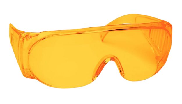 Picture of Walker's GWPFCSGLAMB Sport Glasses Full Coverage Adult Amber Lens Polycarbonate Amber Frame