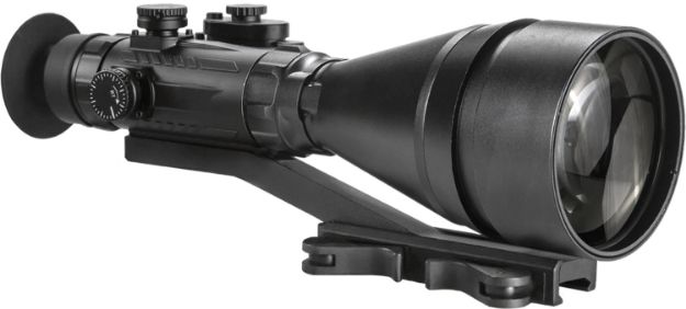 Picture of AGM Global Vision 15WP6622453011 Wolverine Pro-6 NL1 Night Vision Riflescope Matte Black 6x 100mm Gen 2+ Level 1 Illuminated Red Chevron w/Ballistic Drop Reticle (Adjustable Projected Reticle)