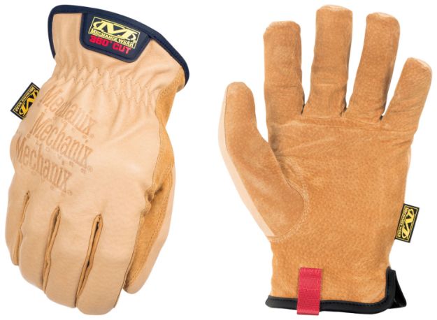 Picture of Mechanix Wear LDC75008 Driver F9-360 Tan DuraHide Leather Small Elastic