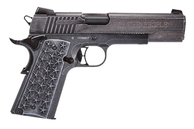 Picture of Sig Sauer Airguns AIR1911WTP 1911 We The People Air Pistol CO2 177 BB 17+1 Distressed Aluminum Grips