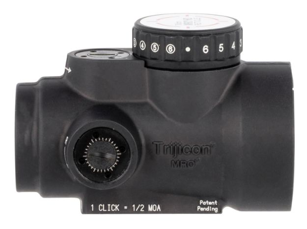 Picture of Trijicon 2200050 MRO HD Matte Black 1 x 25 mm 2 MOA Red Dot/68 MOA Circle Multi Reticle Mount Not Included