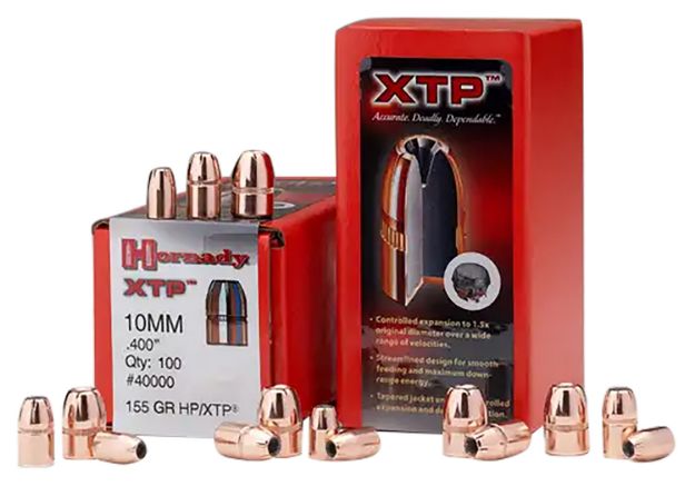 Picture of Hornady 45140 XTP  45 Cal .451 200 gr Hollow Point 100 Per Box/ 15 Case