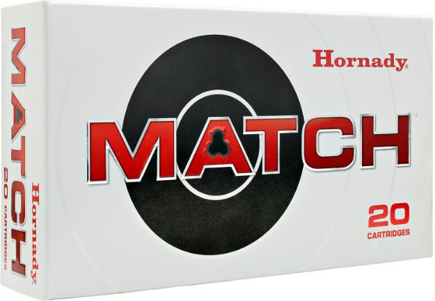 Picture of Hornady 8026 Match  223Rem 75gr Boat Tail Hollow Point 20 Per Box/10 Case