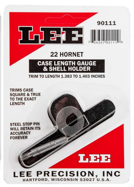 Picture of Lee Precision 90111 Case Length Gauge  22 Hornet Steel