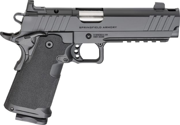 Picture of Springfield Armory PH9119AOSCOMP Prodigy  9mm 20+1 17+1 5" Stainless Black Cerakote Optic Ready Carbon Steel Slide Polymer Grip