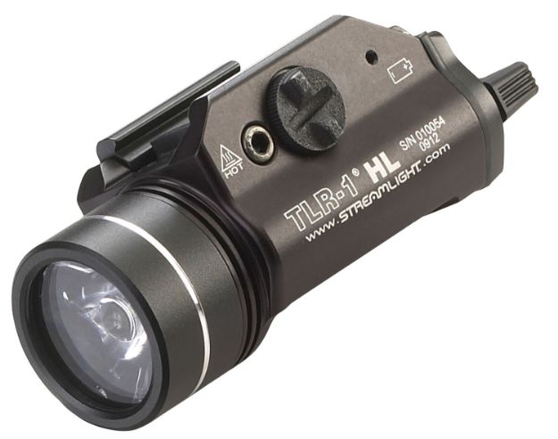 Picture of Streamlight 69260 TLR-1 HL Gun Light  Black Anodized 1,000 Lumens White LED