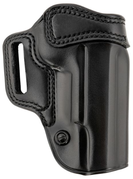 Picture of Galco AV212RB Avenger  OWB Black Leather Fits 1911 5" Belt Slide, Right Hand