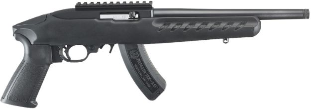 Picture of Ruger 4923 22 Charger  22 LR 15+1 10" Black Steel Barrel, Black Polymer Frame, Matte Black Receiver w/Picatinny Rail, Ergonomic Polymer Grip, Right Hand