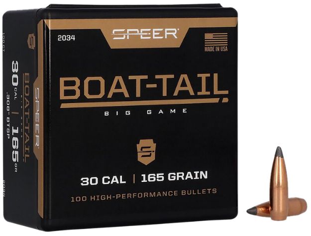 Picture of Speer 2034 Boat-Tail  .308 165 gr Spitzer Boat Tail Soft Point