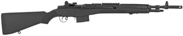 Picture of Springfield Armory AA9126 M1A Scout Squad 308 Win/7.62x51mm 10+1 18" Black Parkerized Carbon Steel Barrel w/Muzzle Brake, Black Parkerized Picatinny Rail Steel Receiver, Fixed Black Synthetic Stock