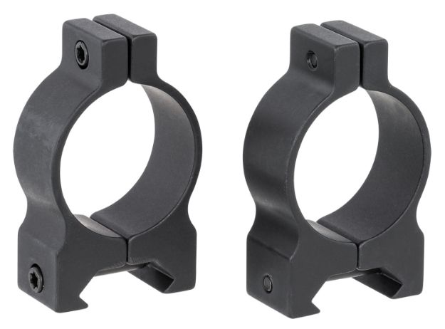 Picture of Browning 12564 Weaver-Style Scope Rings  Matte Black Browning AB3/A-Bolt/X-Bolt 30mm Low