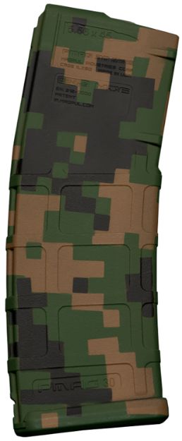 Picture of Weapon Works 228047 PMAG GEN M2 MOE 30rd Fits AR/M4 Marpat (Woodland) Polymer