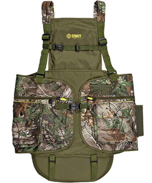 Picture of Hunters Specialties HSSTR1001721 Turkey Vest Edge Large/X Large Mossy Oak Obsession Cotton/Mesh