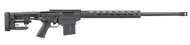 Picture of Ruger 18042 Precision  6.5 PRC 8+1 26" Heavy Contour Barrel With Hybrid Muzzle Break,  Type III Hard Coat Anodized Finish, Ruger Precision MSR Stock,   Optics Ready