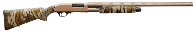 Picture of Charles Daly 930315 301  12 Gauge with 24" Barrel, 3" Chamber, 4+1 Capacity, Flat Dark Earth Metal Finish & Mossy Oak Bottomland Synthetic Stock Right Hand (Full Size)