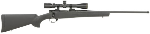 Picture of Howa HGP265B M1500 Gamepro Gen2 6.5 Creedmoor 5+1 22" Threaded Barrel, Blued Metal Finish, Black Fixed Hogue Pillar-Bedded Overmolded Stock, Includes 4-12x40mm Scope