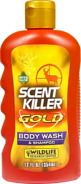 Picture of Wildlife Research 1240 Scent Killer Gold Body Wash/Shampoo Odor Eliminator 12 oz Bottle