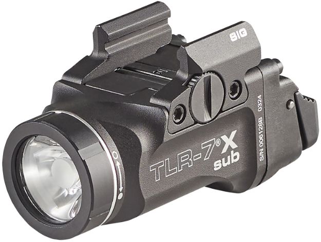 Picture of Streamlight 69401 TLR-7  Black Anodized 500 Lumens  White LED Sig Sauer P365/P365 XL