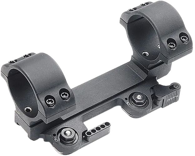 Picture of Larue Tactical LT11130 In Line QD Scope Mount Black Aluminum 30mm Tube Medium Rings