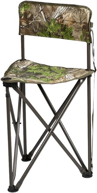 Picture of Hunters Specialties HS1001531 Tripod Camochair  Folding Mossy Oak Bottomland Steel/Polyester