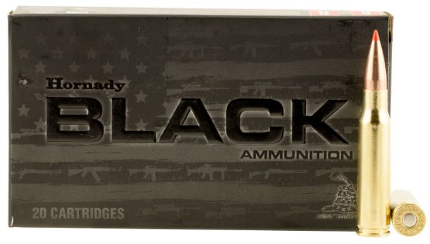 Picture of Hornady 80971 Black  308Win 168gr Hornady A Max 20 Per Box/10 Case