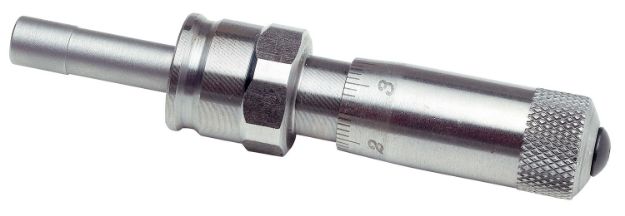 Picture of Hornady 050129 Pistol Micrometer Metering Insert Silver for .50gr 17gr