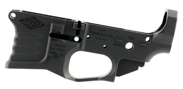 Picture of Yankee Hill 125BILLET Billet Lower Receiver 5.56x45mm NATO 7075-T6 Aluminum Black Anodized for AR-15