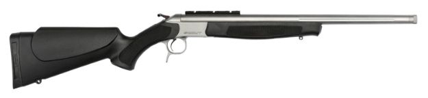 Picture of CVA CR4817S Scout Takedown Full Size 350 Legend 1rd 20" Threaded/Fluted, Matte Stainless Barrel/Rec, Black Synthetic Furniture