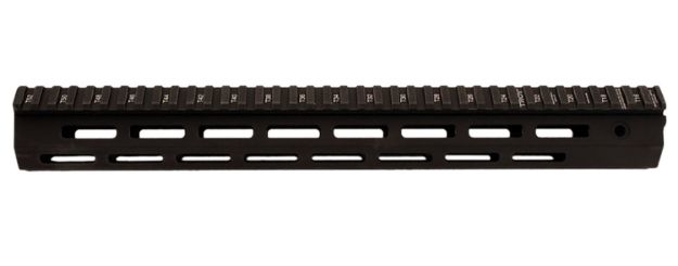 Picture of Troy Ind SRAIML115BT00 Battle Rail  15" L Aluminum with Black Anodized Finish & M-LOK Slots for AR-15