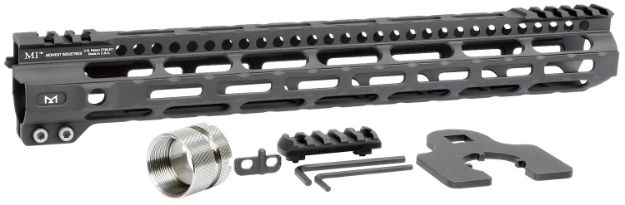 Picture of Midwest Industries MIULW14 Ultralight  AR-15 Black Hardcoat Anodized Aluminum/Polymer 14" Picatinny/M-LOK