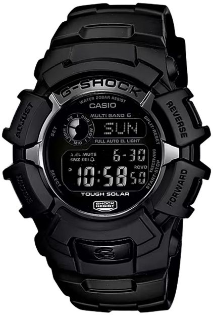 Picture of G-shock/vlc Distribution GW2310FB1CR G-Shock Tactical Black Stainless Steel Bezel