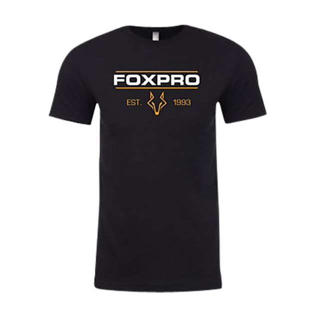 Picture of Foxpro E93BM Est. 93  Black Cotton/Polyester Short Sleeve Medium