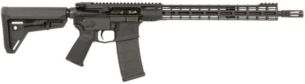 Picture of Aero Precision APCR640438 M4E1  5.56x45mm NATO 30+1 16" Mid-Length Barrel, Black, 15" S-ONE M-LOK Handguard, Magpul Grip/SL Carbine Stock, Ambi Charging Handle/Safety