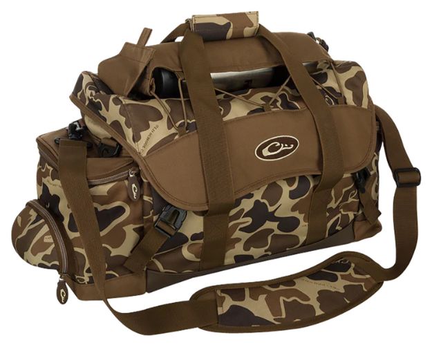 Picture of Drake Waterfowl DA2020016 Blind Bag  Large 18 Pockets, Sunglass Pocket, Thermos Sleeve, Carry Handles/Adj. Strap