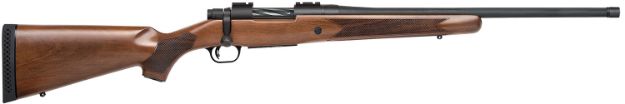 Picture of Mossberg 28176 Patriot Walnut 400 Legend 4+1 20" Fluted w/Recessed Match Crown, Blued Barrel/Rec, Walnut Stock, Spiral-Fluted Bolt, Adj. LBA Trigger, Weaver Scope Mount