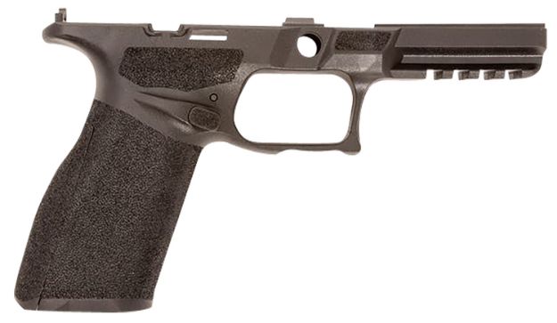 Picture of Springfield Armory EC1001STRET Echelon Grip Module Small, Standard Texture, Black Polymer, Ambi Mag Release, Includes 3 Interchangeable Backstraps