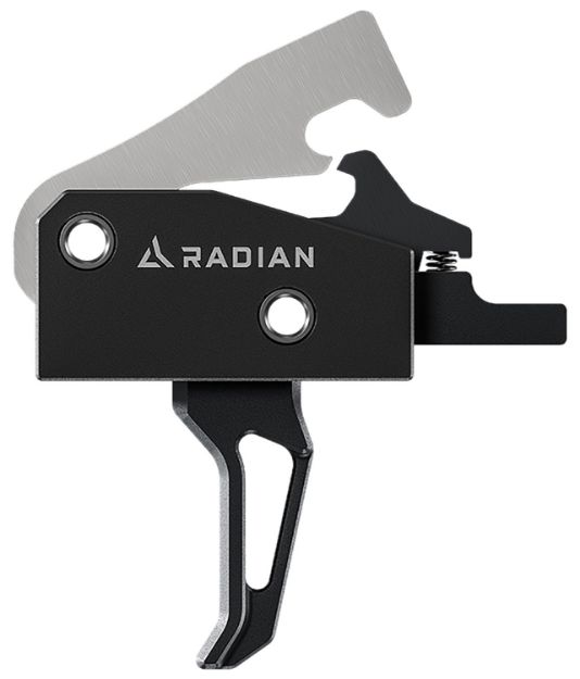 Picture of Radian Weapons ACC001 Vertex Flat Bow Single-Stage, Flat Face, 3.50-4 lbs, Black, Fits AR-Platform