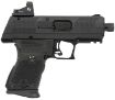 Picture of Hi-Point YC9RDCT YC9 w/Red Dot 9mm Luger 10+1 4.12" Black Steel Threaded Barrel, Black YC9 Styled/Serrated Slide, Black Polymer Frame w/Picatinny Rail,  Black Plastic Grips, Crimson Trace Red Dot