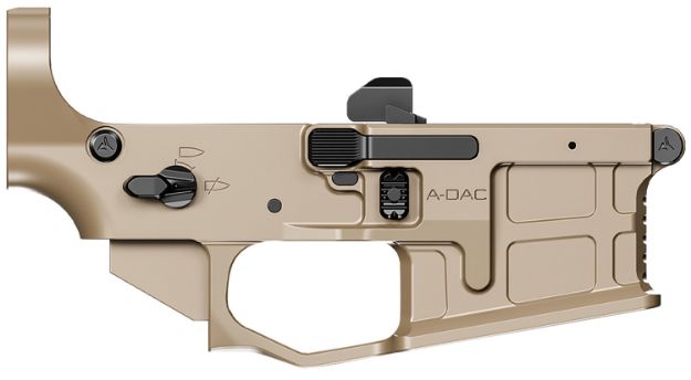 Picture of Radian Weapons R0390 A-DAC 15 Lower Receiver FDE, Fully Ambi Controls, Talon 45/90 Safety, Ext. Bolt Catch, Left-Side Mag Release, Right-Side Bolt Release, Enhanced Takedown Pins