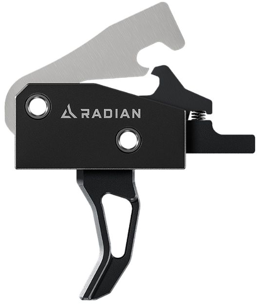 Picture of Radian Weapons ACC001 Vertex  Single-Stage, Curved Face, 3.50-4 lbs, Black, Fits AR-Platform