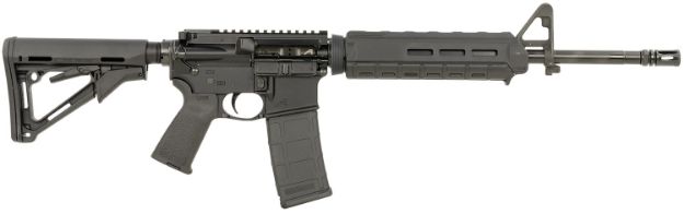 Picture of Aero Precision APCR640435 AR15  5.56x45mm NATO 30+1 16" Mid-Length Barrel, Black, Magpul Furniture, Drop-In Handguard, CTR Stock, MOE Grip, A2 Front Sight